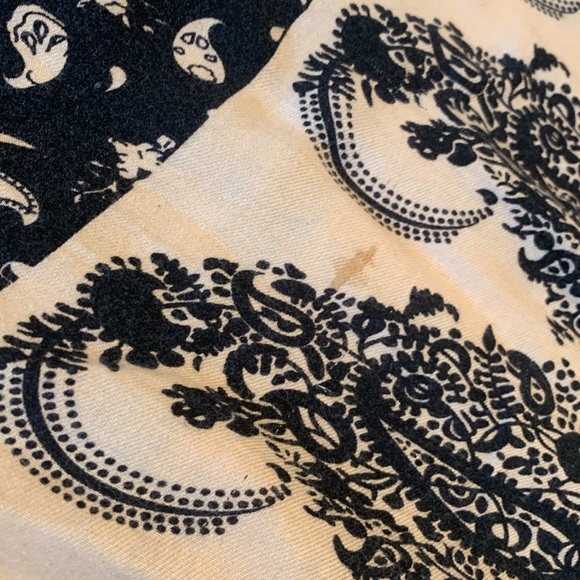 Kurta *damaged* Black and Tan Patterned Women’s Approx. Medium - Picture 7 of 7